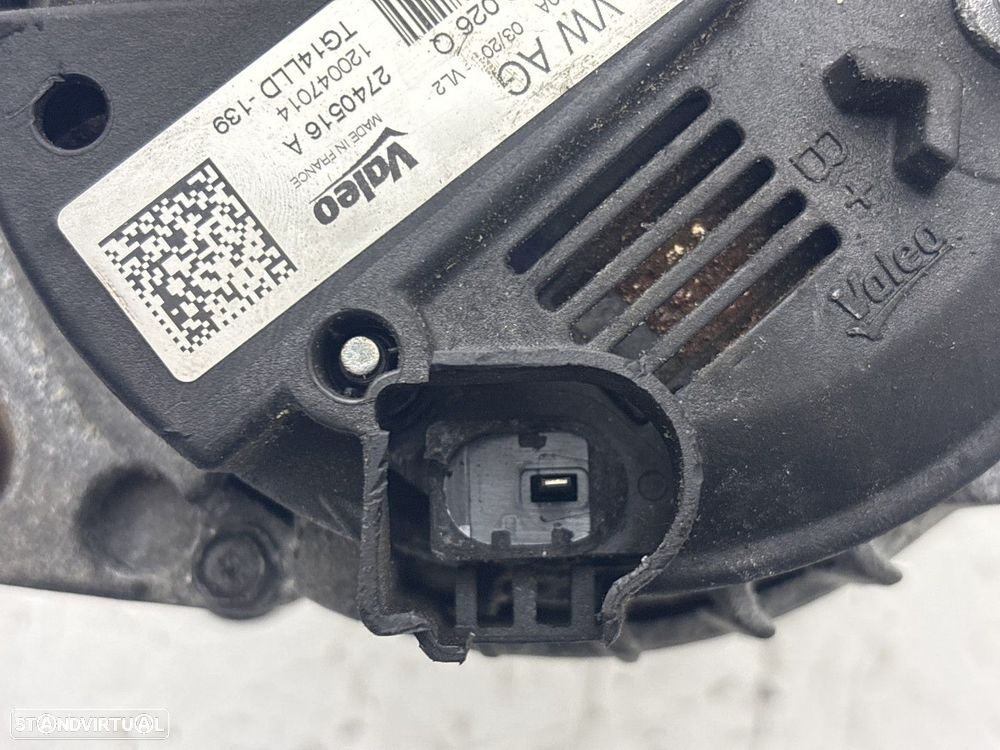 Alternador SKODA RAPID (NH3) 1.0 TSI REF. 05E903026Q MOTOR DKR - 6