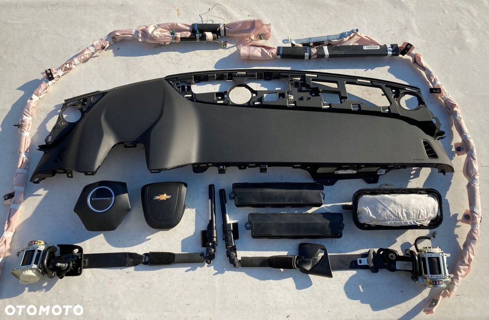 chevrolet camaro deska kokpit konsola poduszki - 3