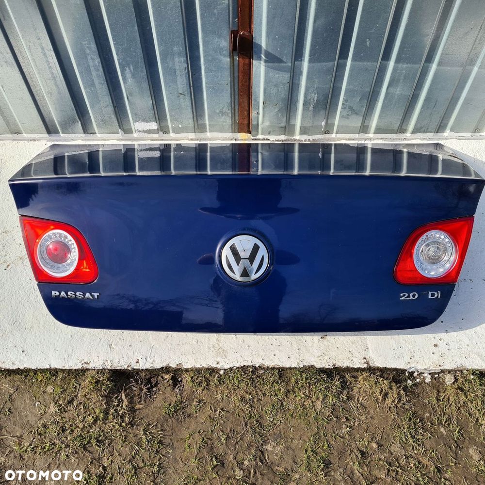 vw passat b6 klapa tył tylna sedan bagaznika - 2