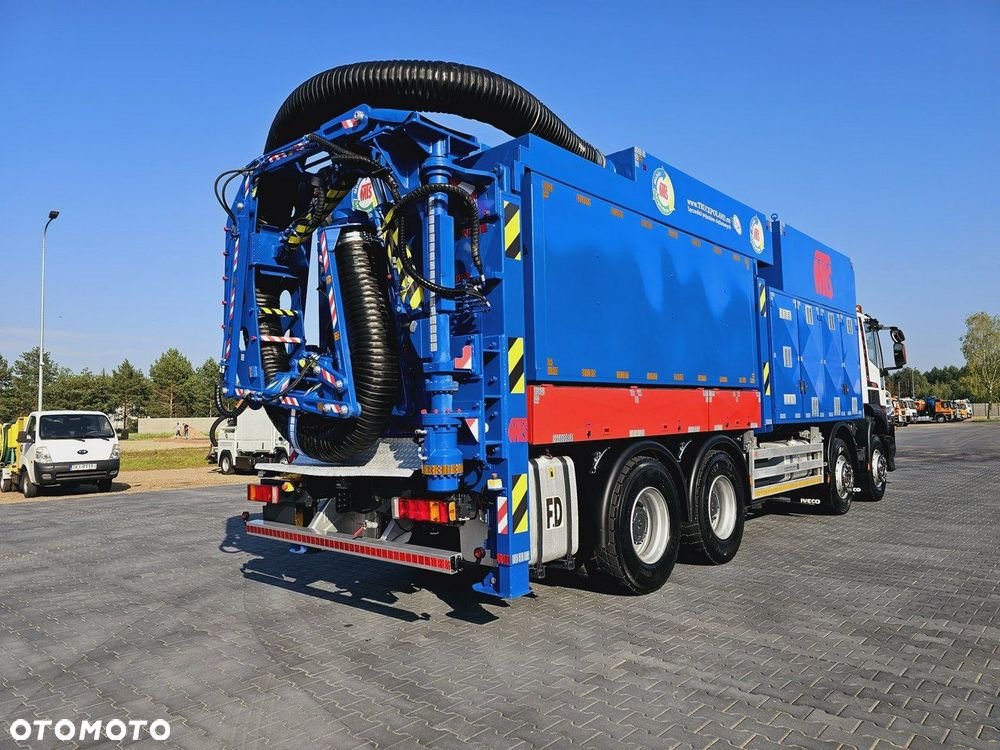 Iveco MTS 4 x turbina odkurzacz koparka ssąca substancje sypkie - 7