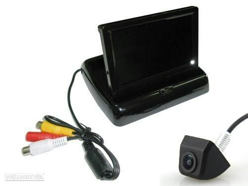 KIT ESTACIONAMENTO VISOR MONITOR ECRAN ECRÃ + CAMARA ESTACIONAMEMTO CAMERA - 2