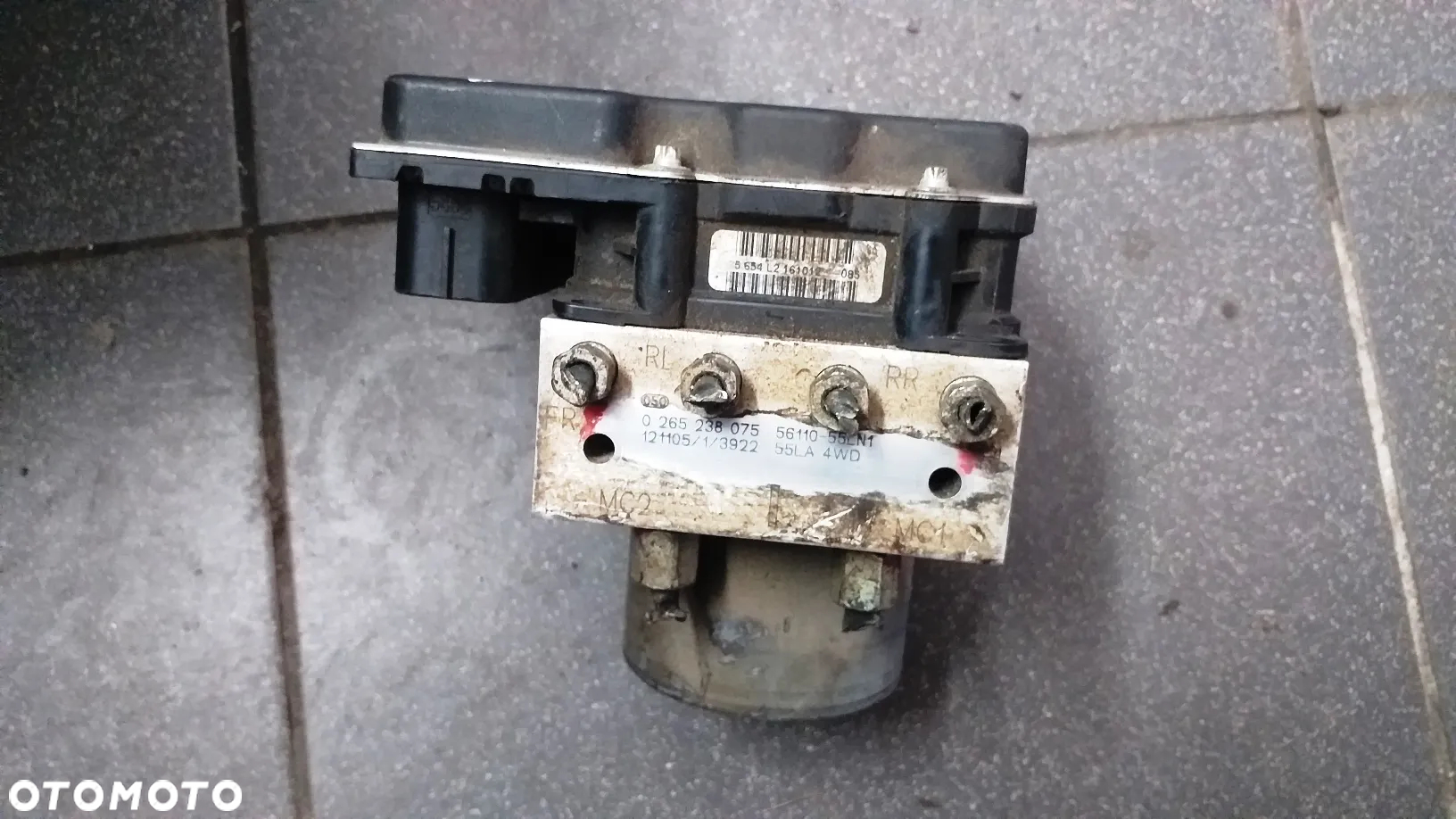 Pompa ABS Suzuki SX4 0265238075 56110-55LN1 55LA 4WD 0265951311 - 2
