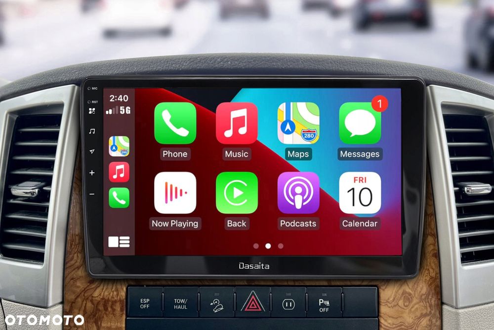 jeep grand cherokee iii wk 05-10 nawigacja 10,2 android 13 6gb / 64gb - 2