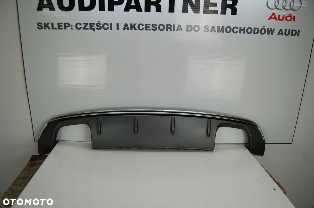 SPOJLER DYFUZOR AUDI S3 8V 2012-2016 8V3 CHROM - 1