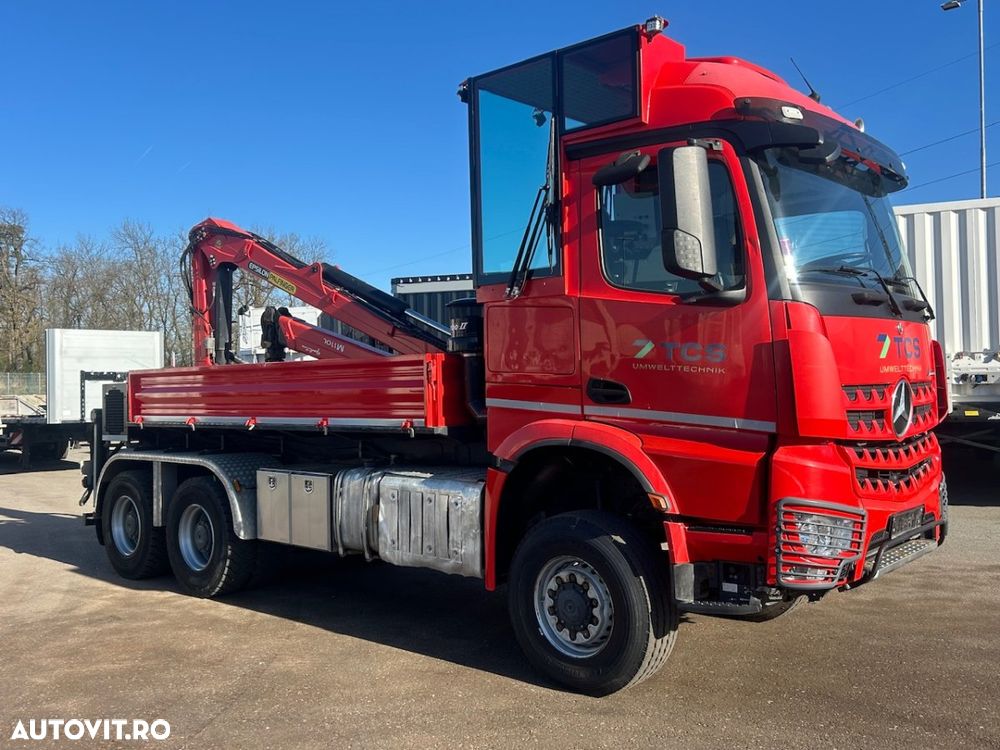 Mercedes-Benz Arocs 3552,Palfinger Epsilon M100L86, Graifer, Factura externa - 3