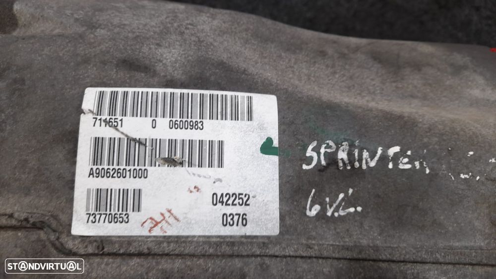 CAIXA 6 VELOCIDADES MERCEDES BENZ SPRINTER W906 VW CRAFTER 2009 - 6