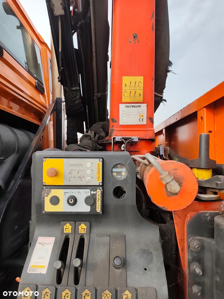 MAN MAN TGA 18.360 HDS Żuraw Wywrotka 4x4 akcja zima - 8