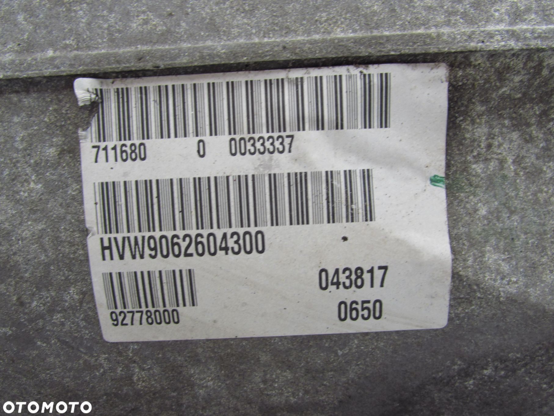 VW CRAFTER 2.5 TDI 09-11 SKRZYNIA BIEGOW 6 TSG A9062610501 9062604300 228t - 6
