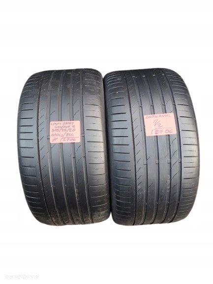 Continental ContiSportContact 5 315 35 20 110 W XL  - BMW 2szt RSC SSR - 1
