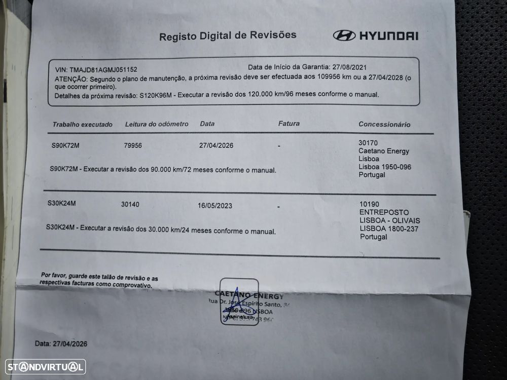Hyundai Tucson 1.6 CRDi Vanguard DCT - 23