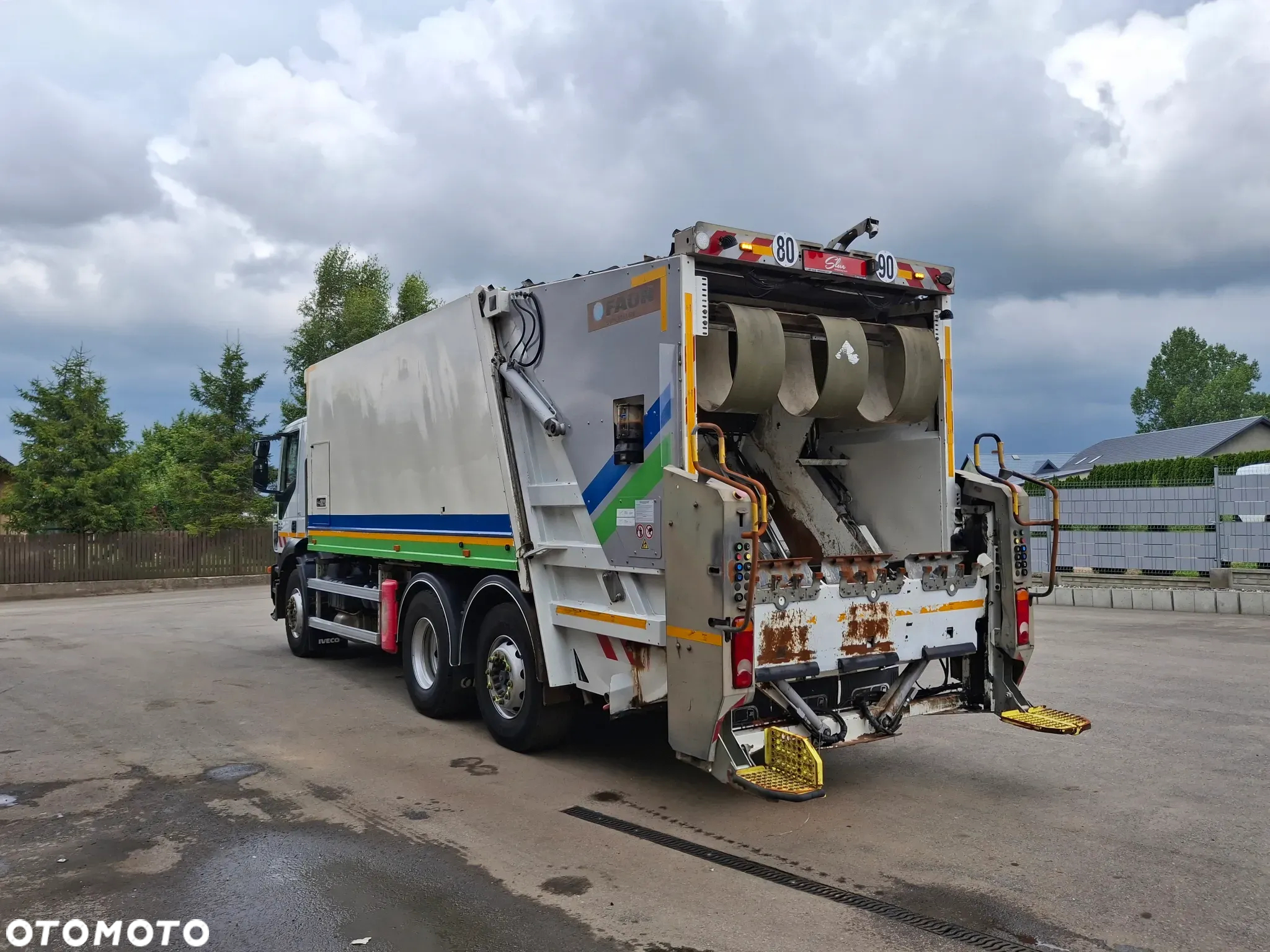 Iveco Stralis 360 Śmieciarka FAUN Dwukomorowa Dwie Komory Euro 5 Segregacja - 3