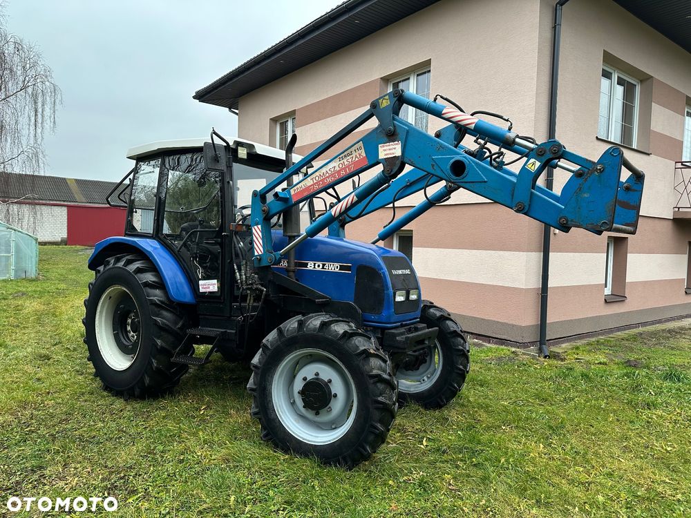 Farmtrac 80 4WD Krajowy Ciągnik Rolniczy z Turem z 2012 roku 75KM - 1