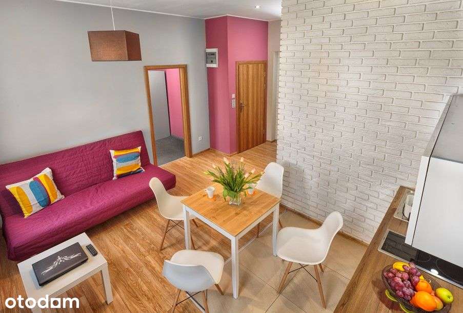 Salon z sypialnią na ulicy Kopernika - centrum