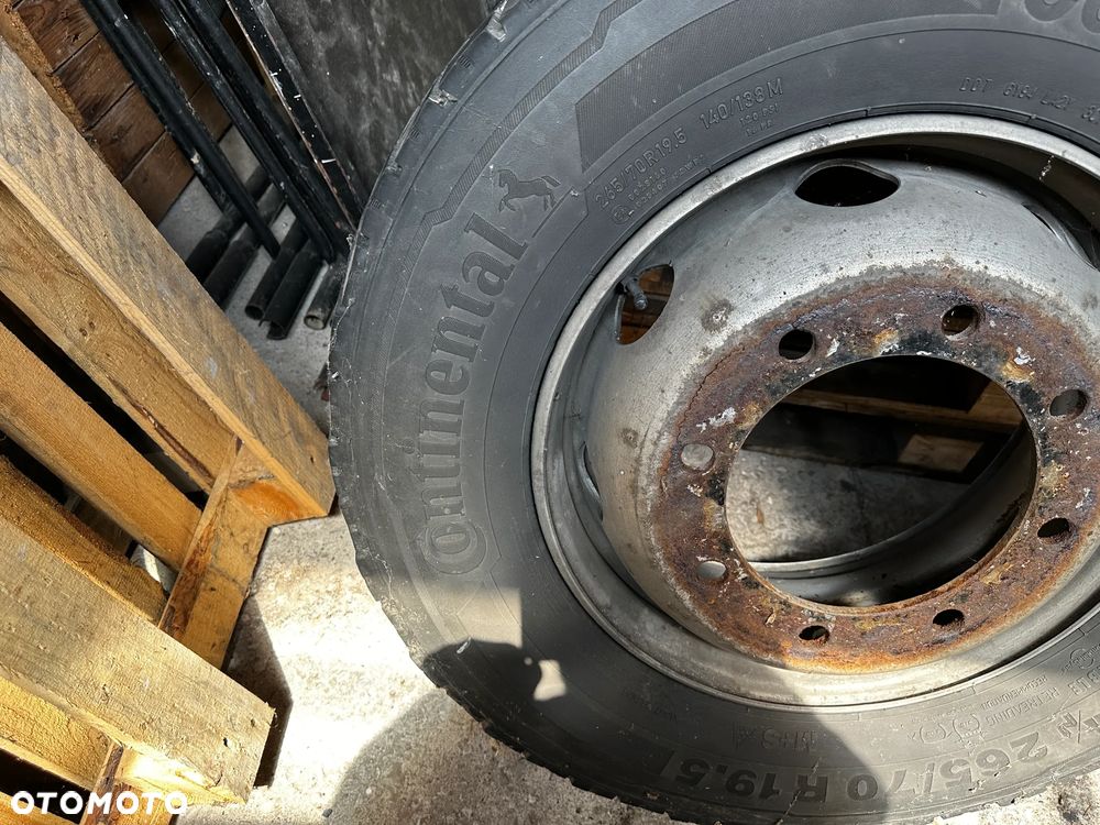 Koła tył, opony z felgami 265/70R19,5 Continental Conti Hybrid HD3 - 5