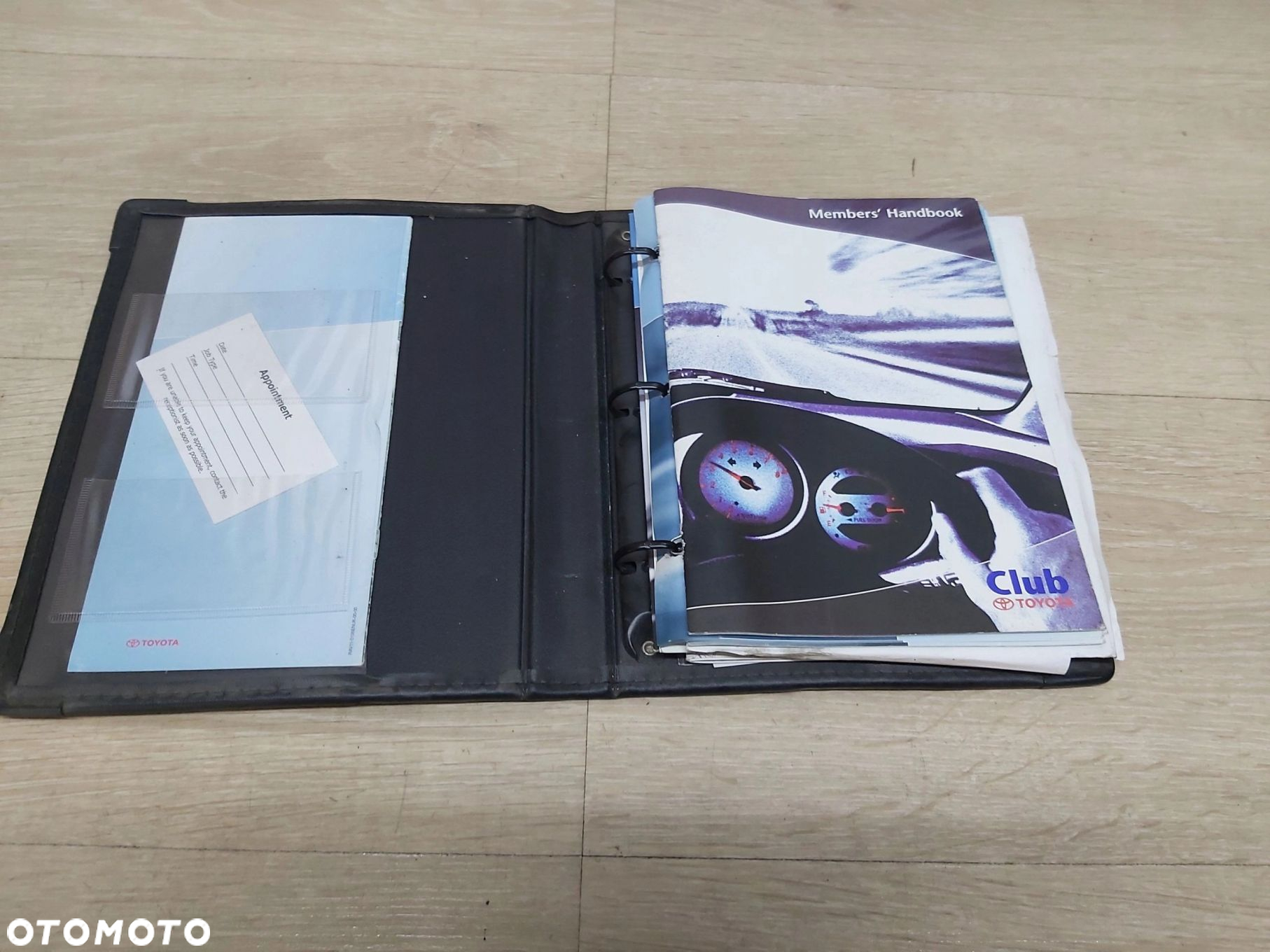 Toyota RAV4 etui na dokumenty instrukcje pokrowiec segregator - 4