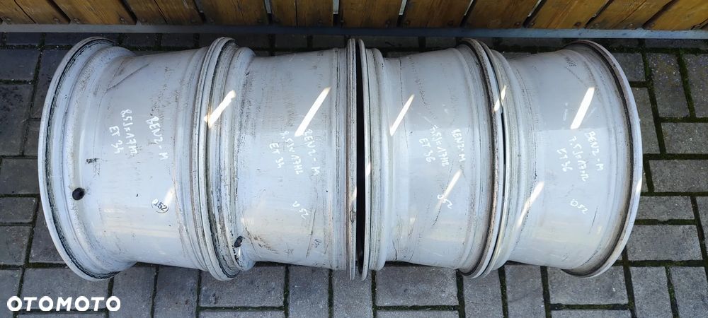 FELGI ALUMINIOWE STOPNIOWANE 5x112 2x18.5Jx17 CALI ET34 2034013302 2x7.5JX17 CALI ET30 RONAL KOMPLET 4 SZTUKI - 15