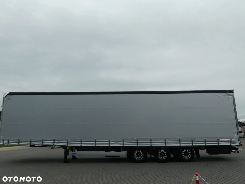 Schmitz Cargobull MEGA / FIRANKA / OŚ PODNOSZONA / OGUMIENIE 80% / - 3