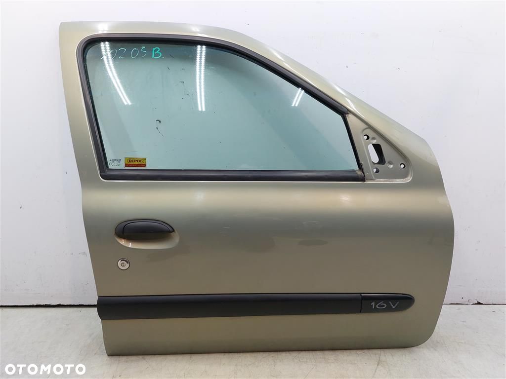 Drzwi przednie prawe przód SZYBA Renault Clio II LAK NV191 LIFT 2001-2012R - 1