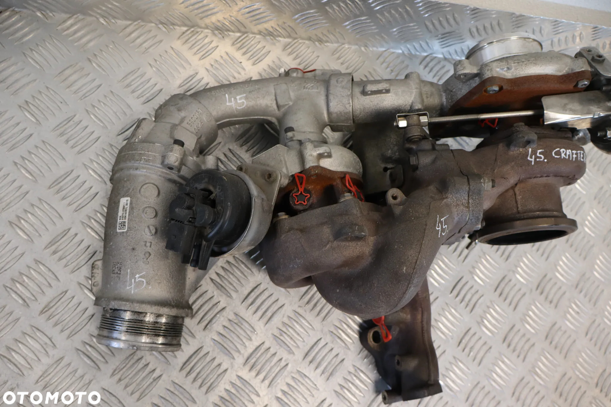 TURBOSPRĘŻARKA TURBINA VW CRAFTER MAN TGA VW T6 2.0TDI 03N145703N 18509700016 16359700033 VG50321009 - 3