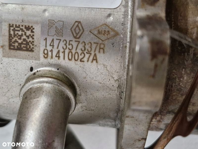 RENAULT SCENIC 4 IV VITO W447 1.7 DCI CHŁODNICA SPALIN EGR 147357337R - 7