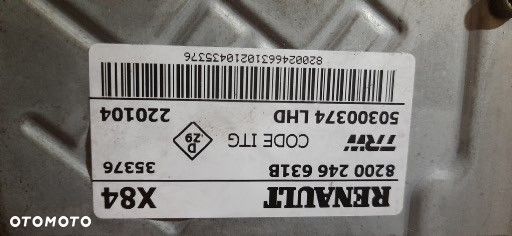 KOLUMNA KIEROWNICZA WSPOMAGANIE ELEKTRYCZNE Renault Megane 2 Scenic 2  8200246631b 50300374 lhd  x84 - 4