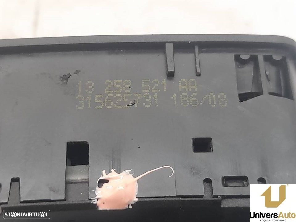 COMANDO ELEVADOR DE VIDRO FRONTAL ESQUERDO OPEL CORSA D 2009 -13258521AA - 3