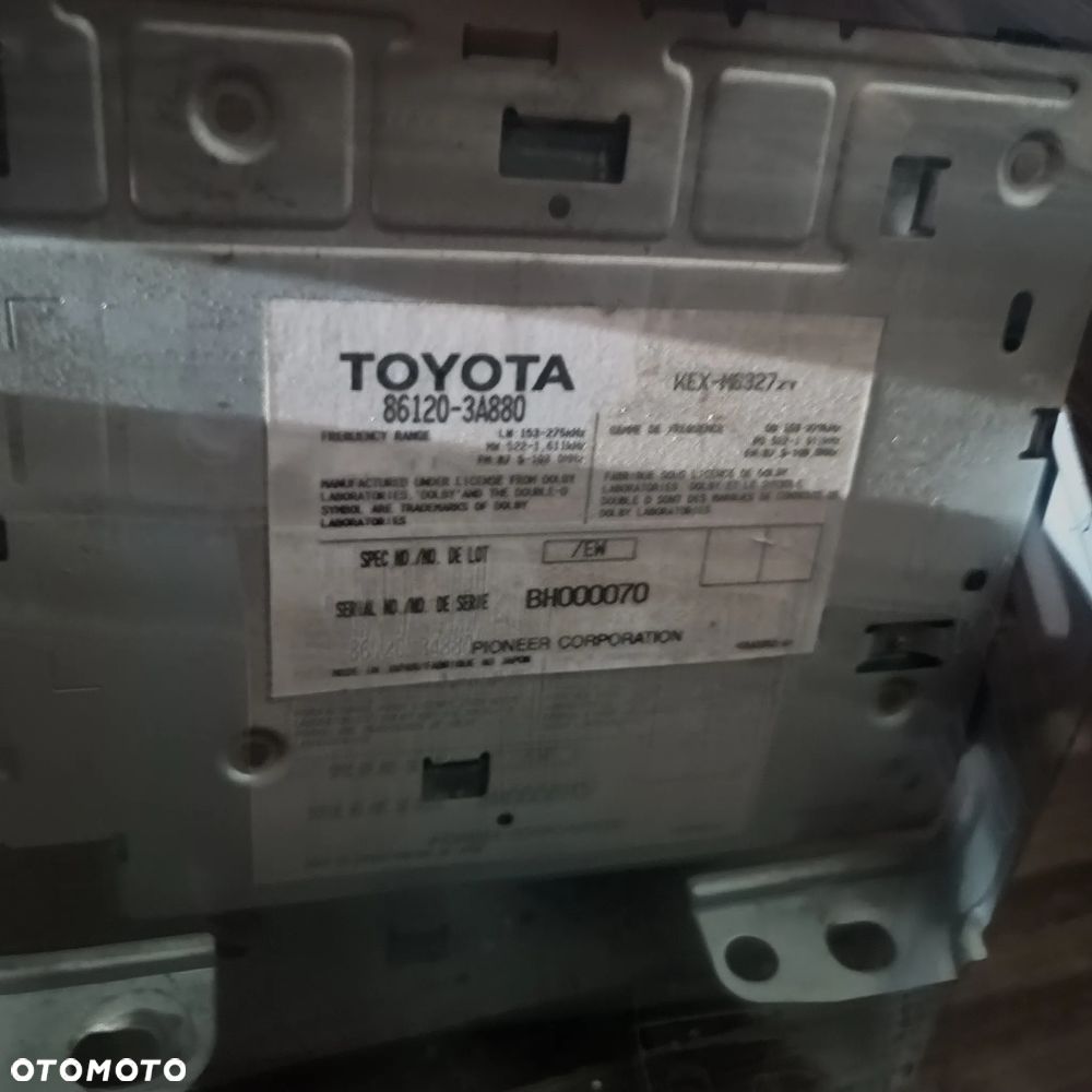 RADIO LEXUS GS 86120 3A880 - 3