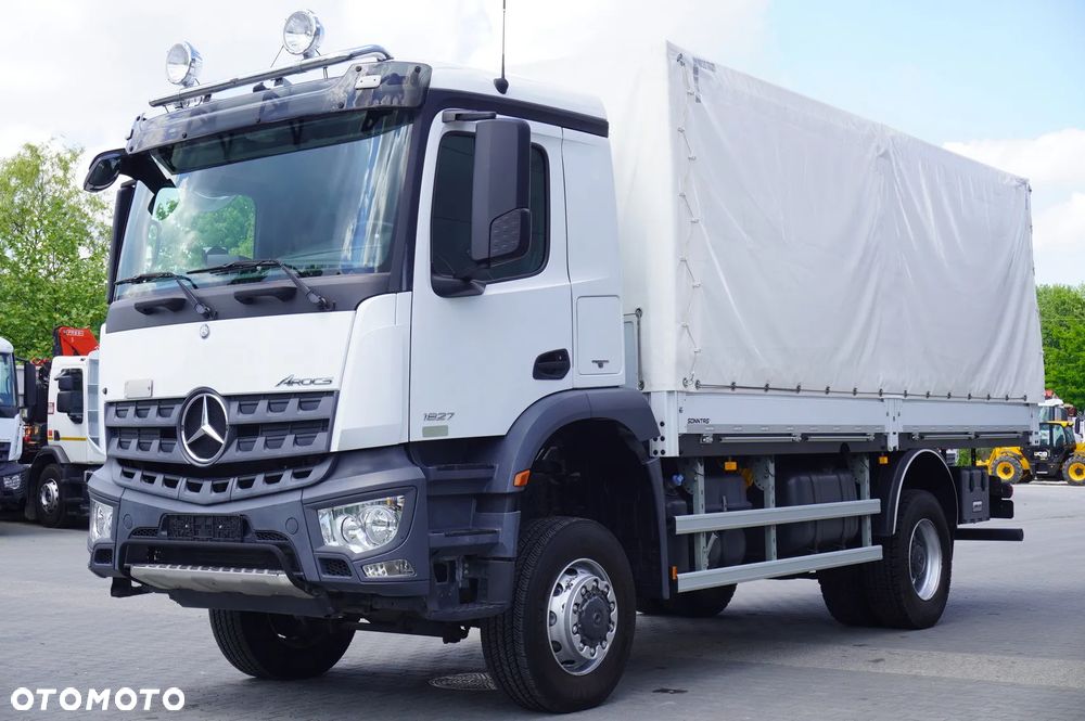 Mercedes-Benz Arocs 1827 / 10 tys. km!!! / 4x4 / Nauka jazdy / plandeka 14 EPAL_254974 - 8