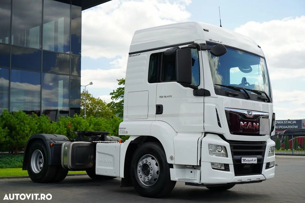 MAN TGS 18.470 / SISTEM HIDRAULIC / I-PARK COOL / RETARDER / CABINĂ JOSĂ / FULL ADR / EURO 6 - 2