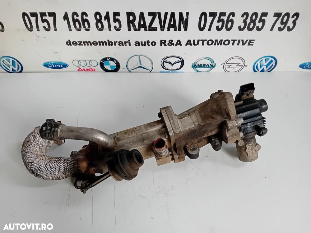Supapa Valva Egr Răcitor Gaze EGR Peugeot 4007 C-Crosser Outlander 2.2 4HN | 9681677780 Testat - 1