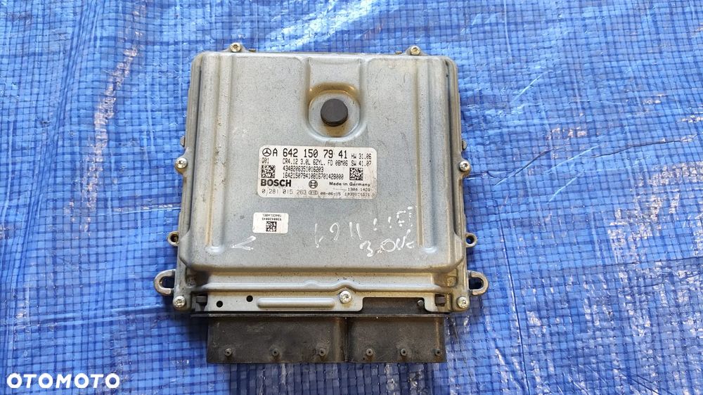 KOMPUTER STEROWNIK SILNIKA A6421507941 0281015263 MERCEDES W211 3.0 CDI V6 OM642 - 1