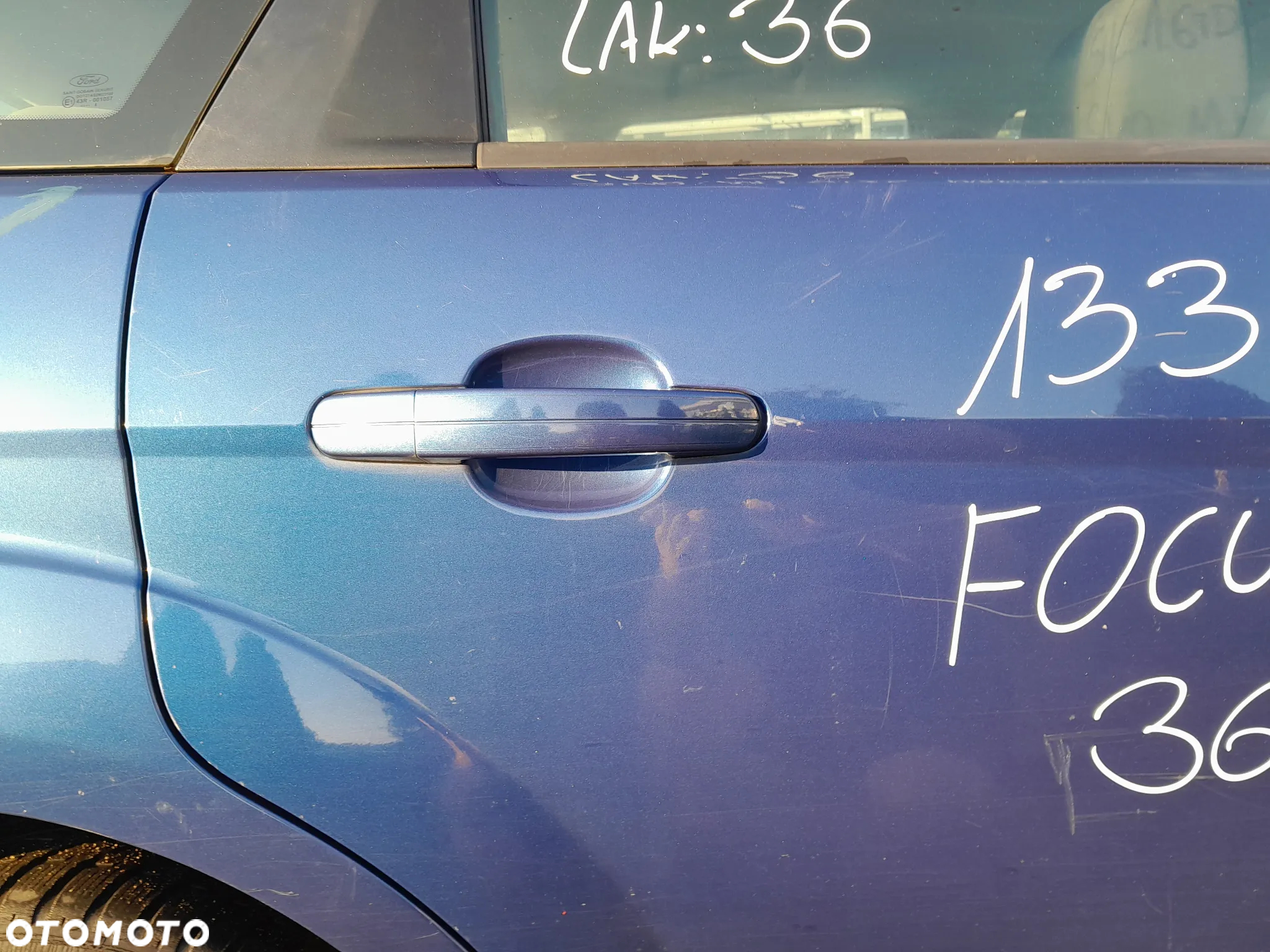 FORD FOCUS MK2 DRZWI PRAWE TYLNE PRAWY TYŁ KOMBI KOLOR: 36 - 2