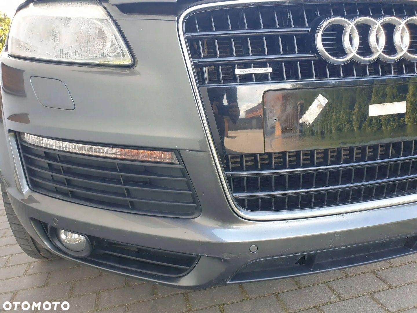 AUDI Q7 4L ZDERZAK PRZEDNI LZ7S ORYG - 2