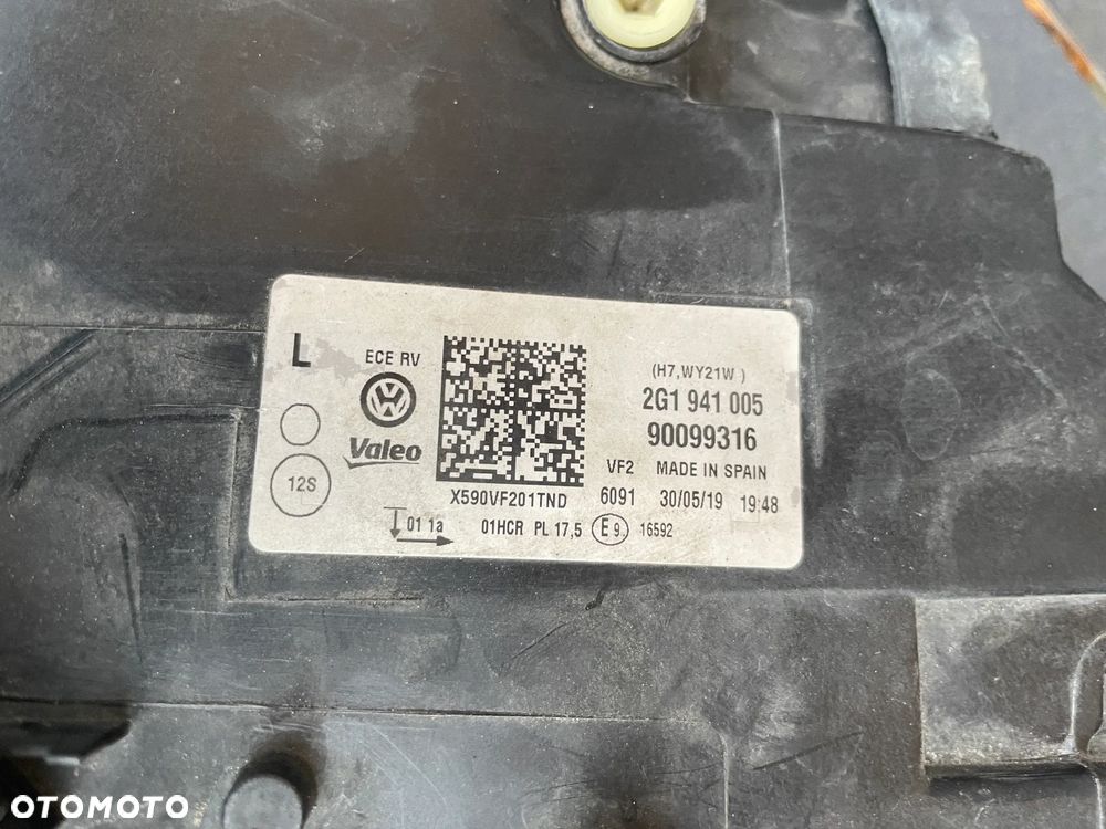VW POLO VI reflektor lampa prawa lewa PRZÓD przednia EU KOMPLETNA 17-21 2G1941006 05 - 15