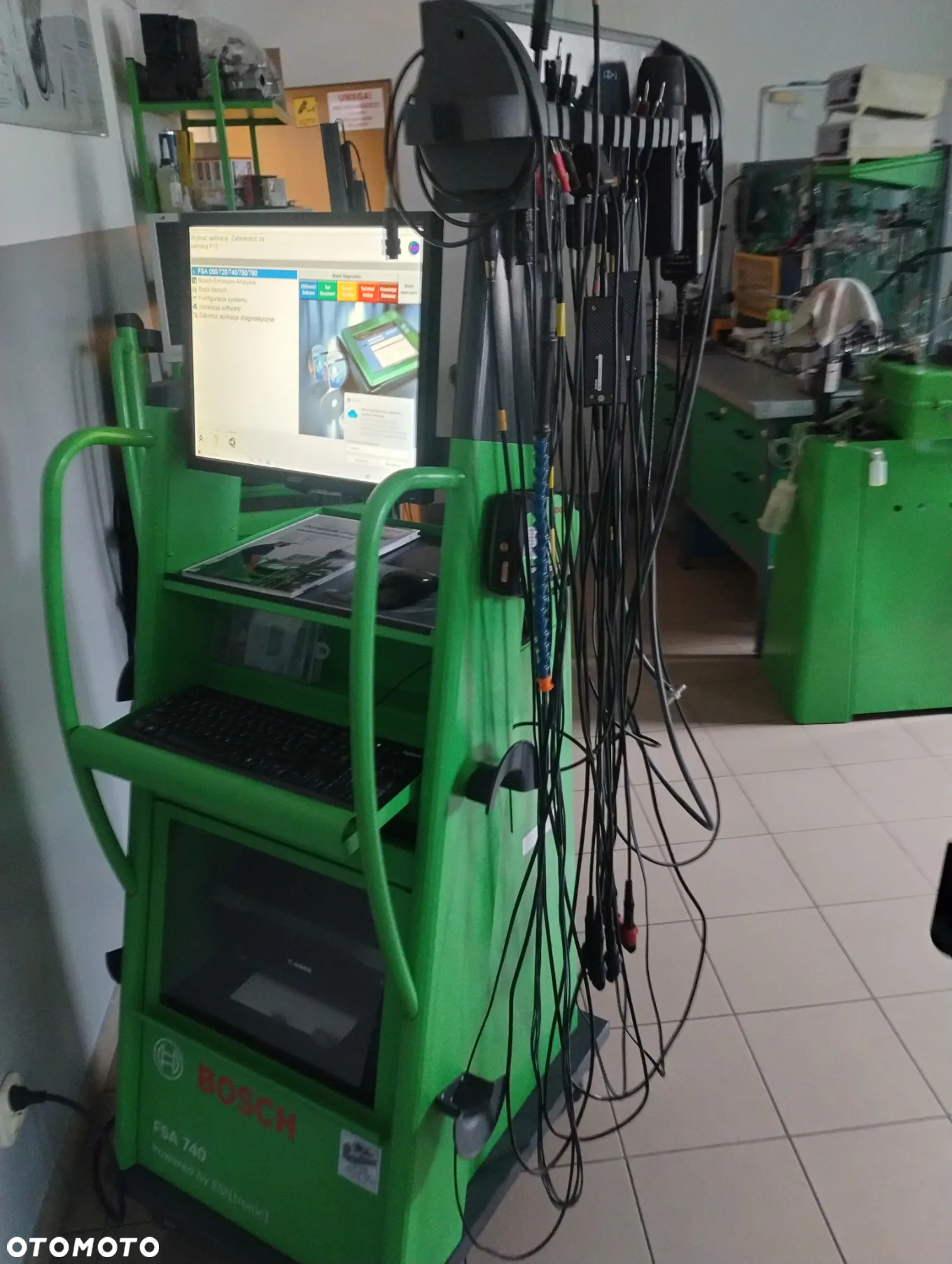 Fsa 500 tester usterek diagnoskop Bosch Demo - 33