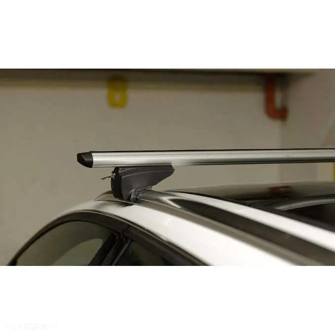 BMW X1 F48  Bagażnik na relingi zintegrowane Aluminiowy zamykany na klucz - 3