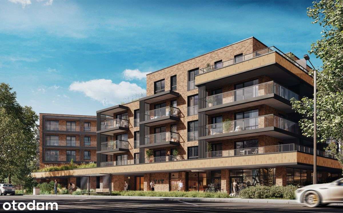 2-pokojowe mieszkanie 42m2 + ogródek Bezpośrednio