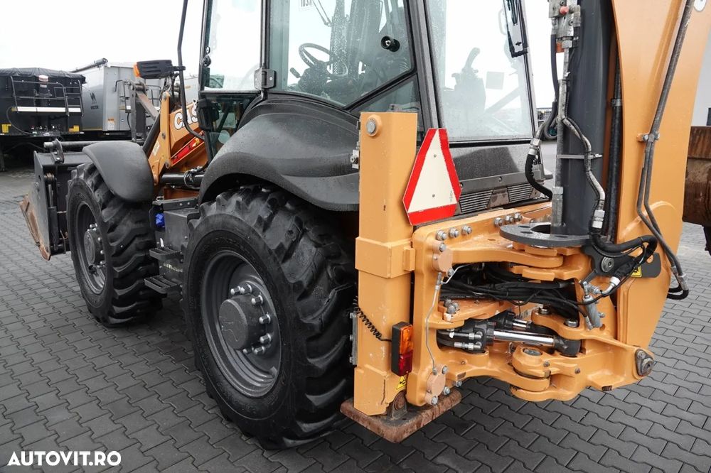 Case 965 ST / BULDOEXCAVATOR / 4X4x4 / PE ROȚI EGALE / AER CONDIȚIONAT / POWERSHIFT / Roți directoare 4WS / SET GALETE / 2020 / - 19