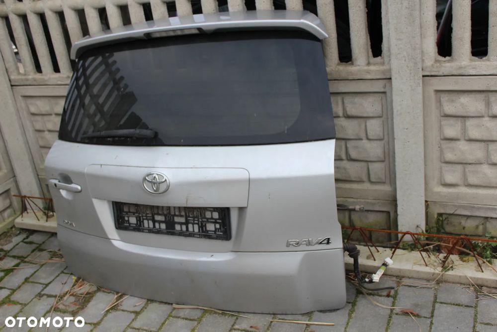 KLAPA TYLNA TYŁ BAGAŻNIKA TOYOTA RAV 4 III KOLOR 1F7 - 7