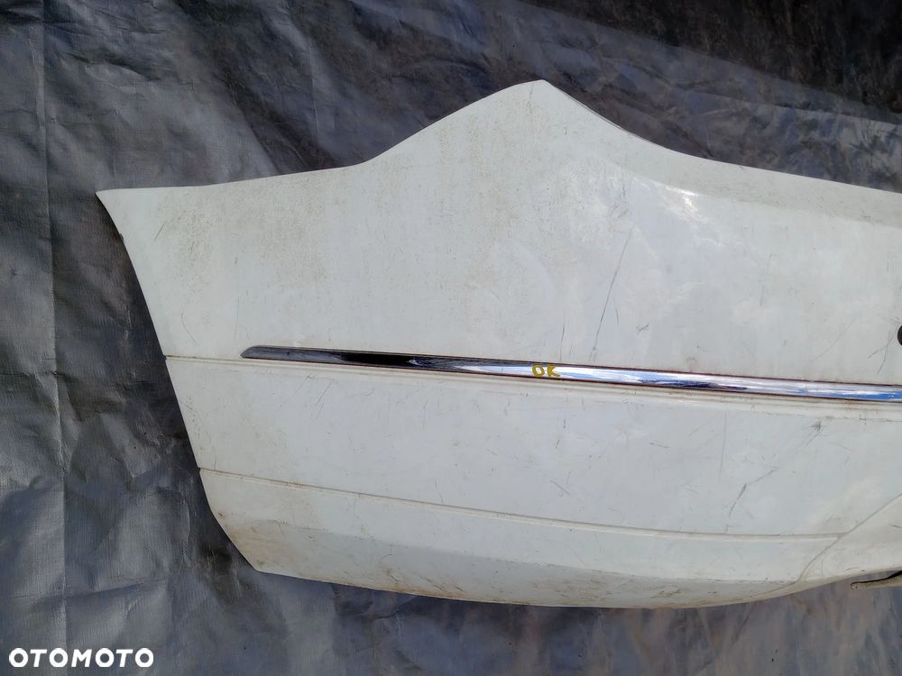 MERCEDES C-KLASA C KLASA 204 W204 SEDAN 2007-2010 ZDERZAK TYLNY TYŁ CHROM LISTWA NIKIEL LISTEWKA - 2