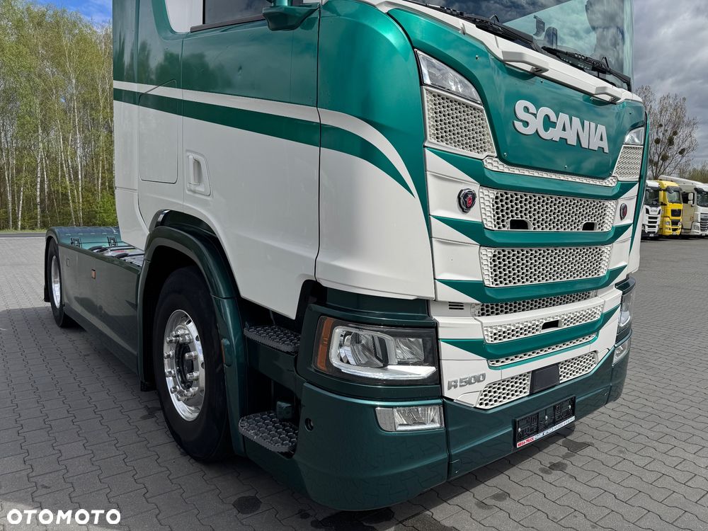 Scania R500 ŁADNA I BOGATA PRZÓD/TYŁ PODUSZKI - 15