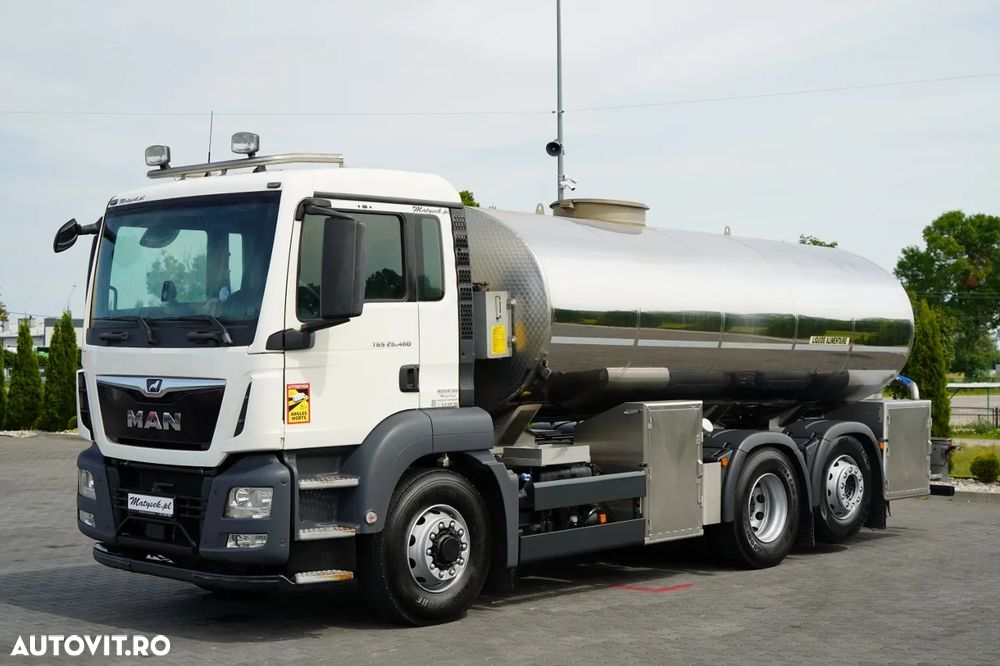 MAN TGS 460 / CISTERNĂ 15.000 L / 6x4 / 6x2 / 4x4 / PUNȚĂ RIDICATĂ / EURO 6 / - 2