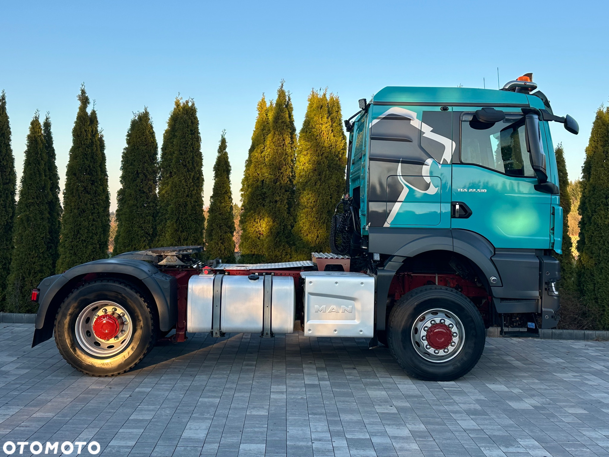 MAN / TGS / 18.510 / 4x4 / STAŁY NAPĘD + REDUKTOR  / ALLROAD / - 18