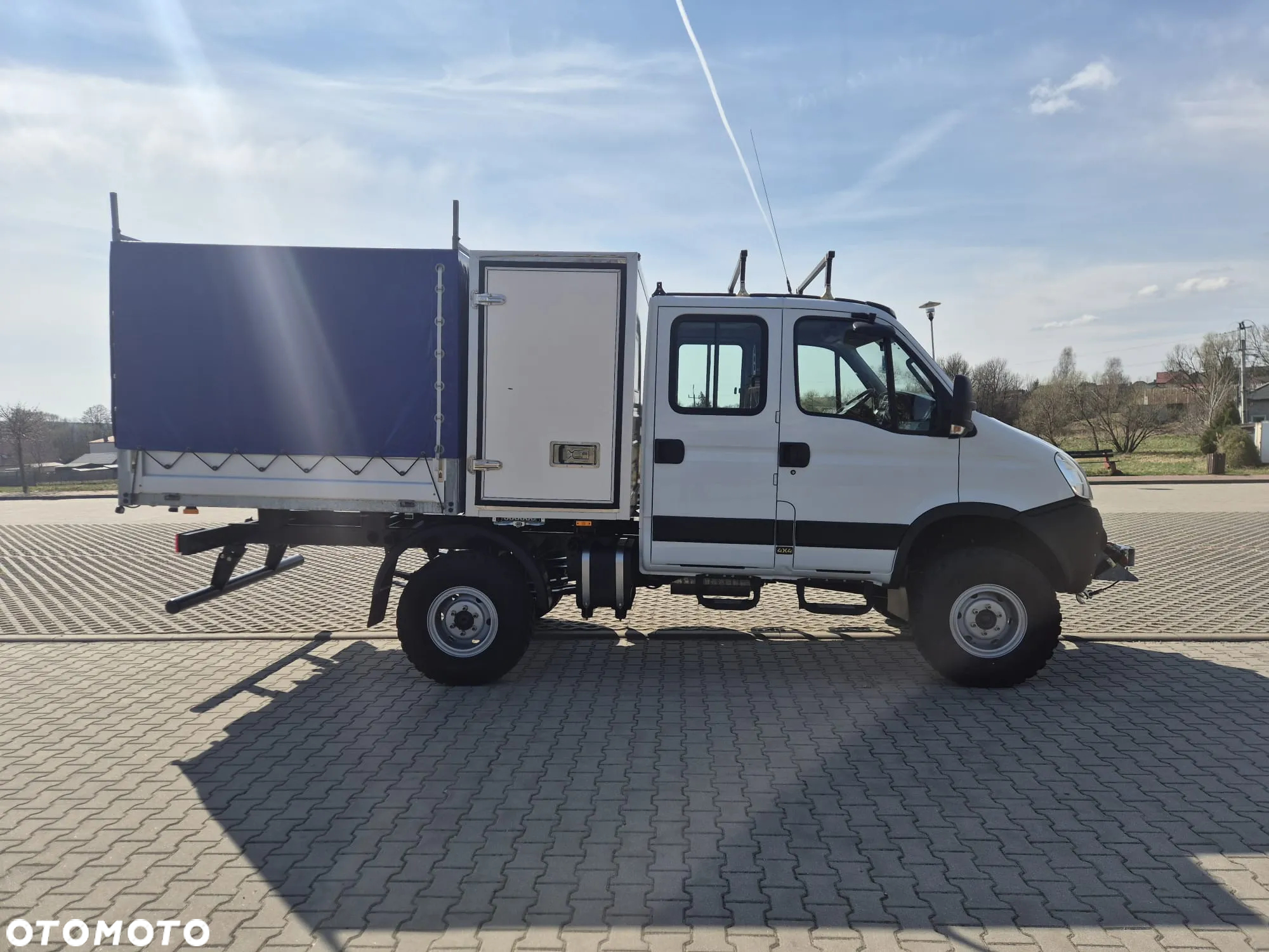Iveco Daily 55S17W | 4X4 | 3.0L | Doka | 7 osób | Skrzynia z Kontenerem | Kamper | Do Zabudowy | Plandeka - 6