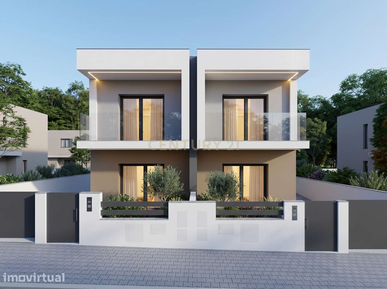 Moradia Geminada Nova T3 com Duas suites e Quarto no RC