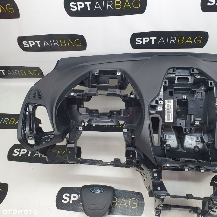 FORD TRANSIT CONNECT DESKA ROZDZIELCZA KONSOLA KOKPIT PULPIT PODUSZKI AIRBAG AIR BAG PASY KIT SET - 2