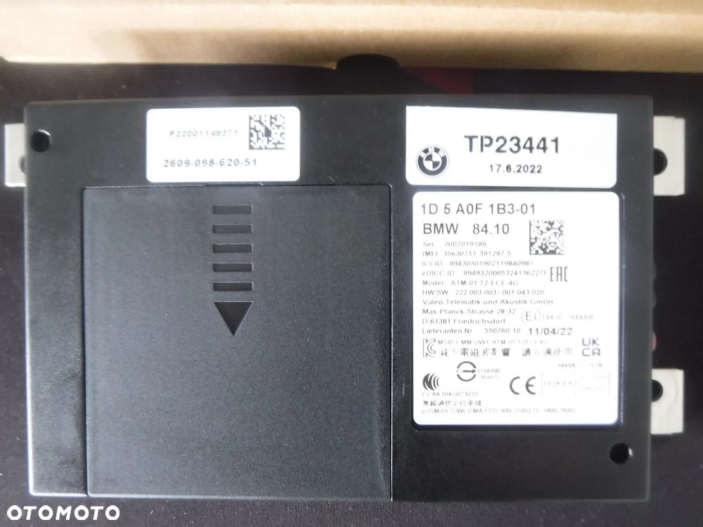 nowy oryginał moduł komputer sterownik  bmw mini 1d5a0f1b3   84105a0f1b3 - 10