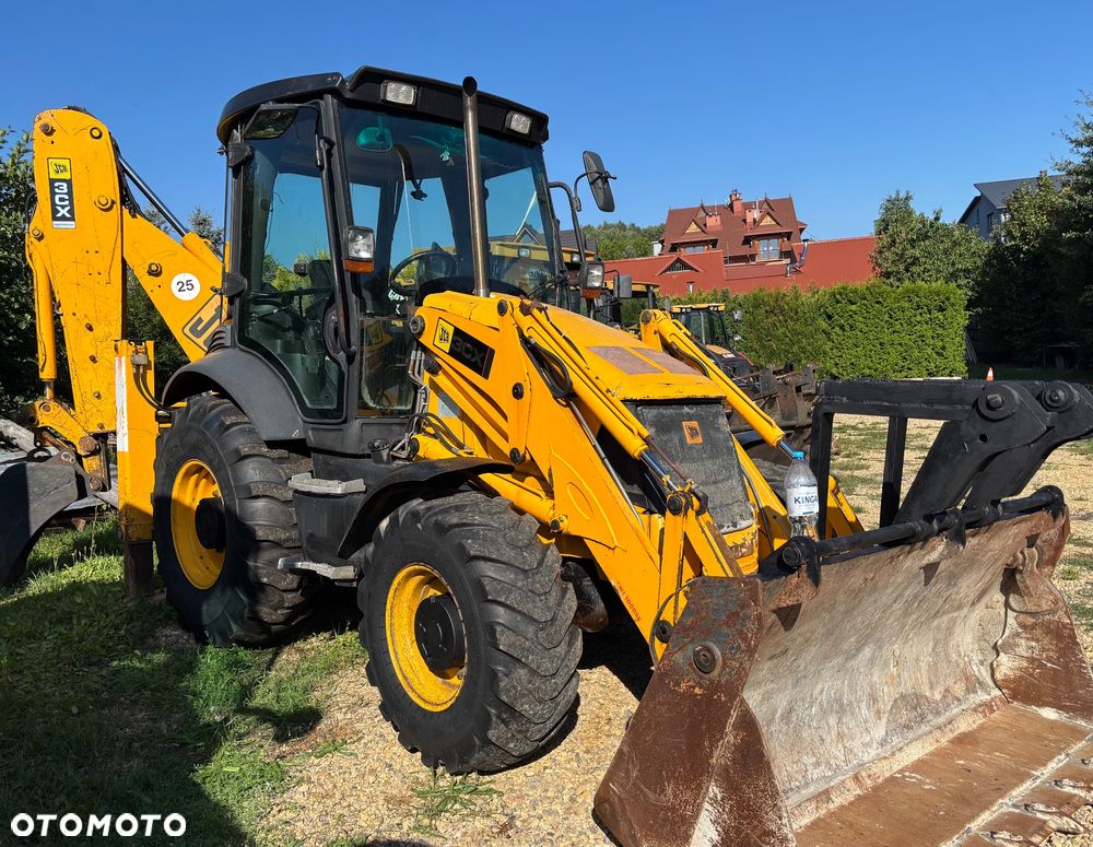 JCB 3CX CONTRACTOR 2007r koparko ładowarka 4x4  teleskop widły rekin - 4