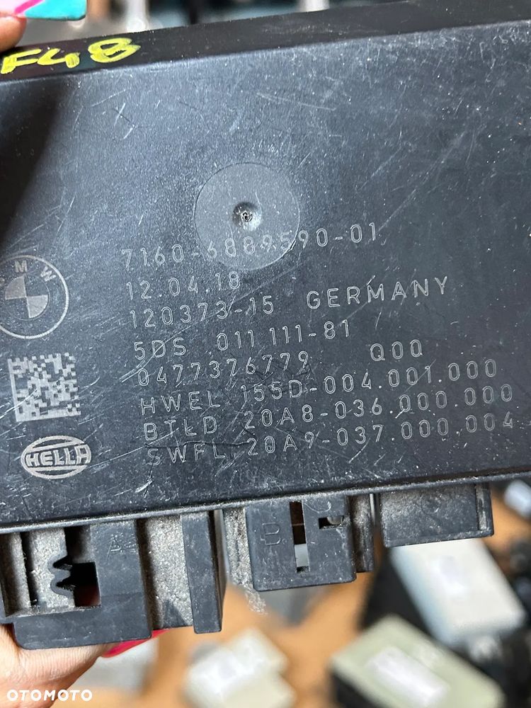 BMW F20 F30 MODUŁ STEROWNIK HAKA HOLOWNICZEGO 6889590 - 4