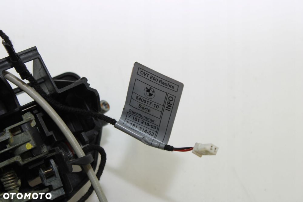 KLAMKA PRAWY PRZÓD BMW E92 E93 E90 EUROPA KEYLESS 7181218 LED LIFT - 6